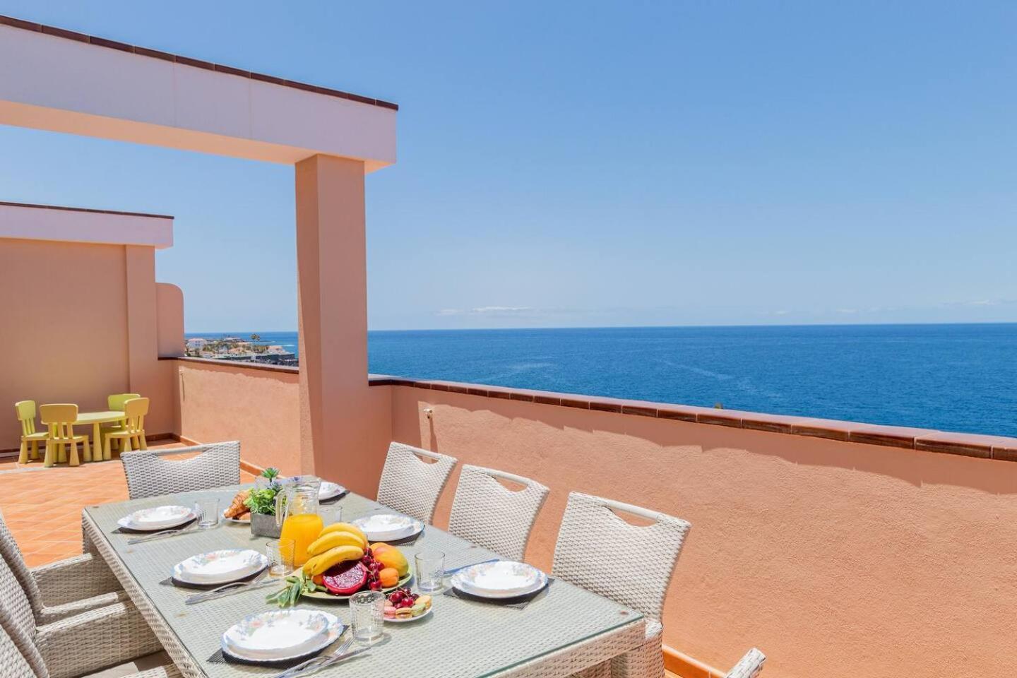 Penthouse Apt With Jacuzzi By Dream Homes Tenerife 푸에르토 데 산티아고 외부 사진