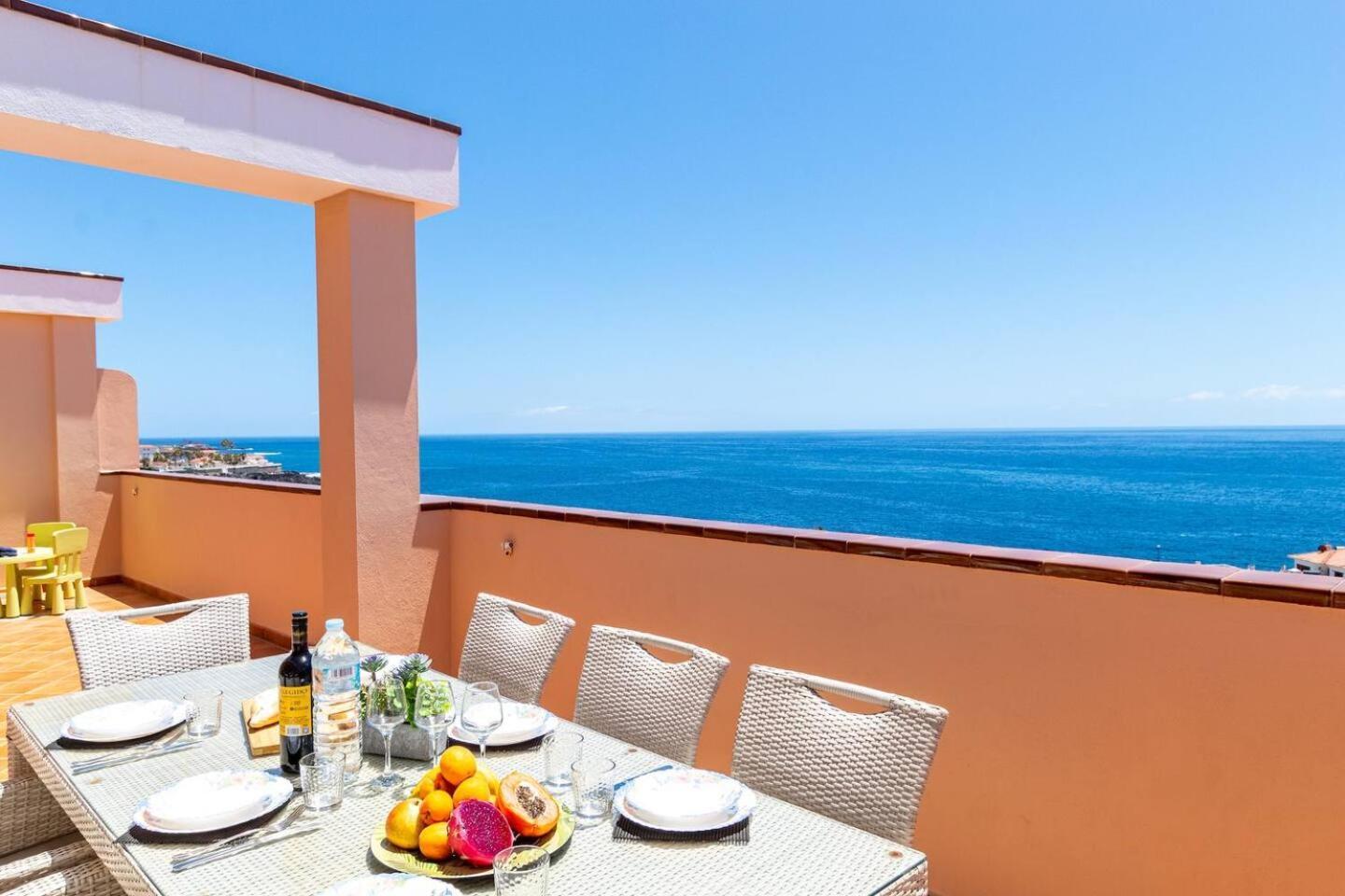 Penthouse Apt With Jacuzzi By Dream Homes Tenerife 푸에르토 데 산티아고 외부 사진