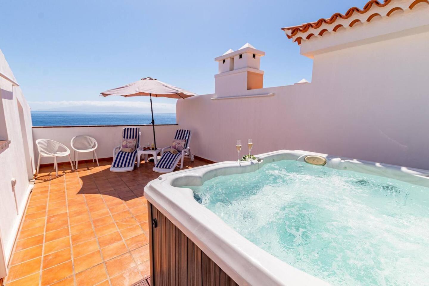 Penthouse Apt With Jacuzzi By Dream Homes Tenerife 푸에르토 데 산티아고 외부 사진